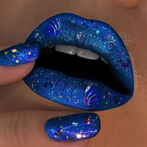 Lip Art Rainbow Makeup Nails On Instagram Long Or Short Captions On