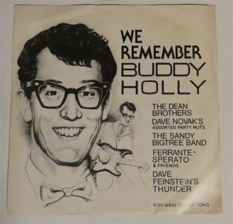 We Remember Buddy Holly 1978 Vinyl Discogs