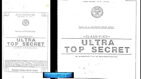 Finally Leaked Classified Ultra Top Secret Ufo Files Roswell Crash