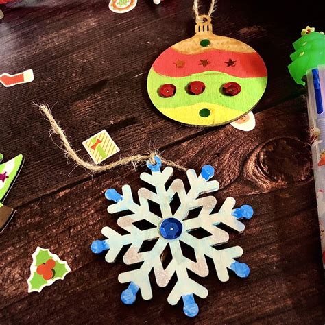 Decorate Your Own Snowflake Craft Kit · Under The Rowan Trees