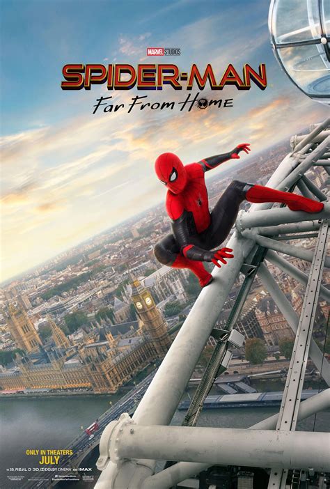 Spider Man Far From Home Poster
