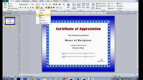 How To Make Certificate Using Microsoft Publisher Youtube