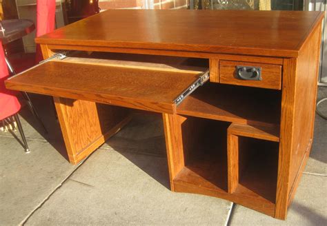 Uhuru Furniture And Collectibles Sold Mission Oak Desk 50