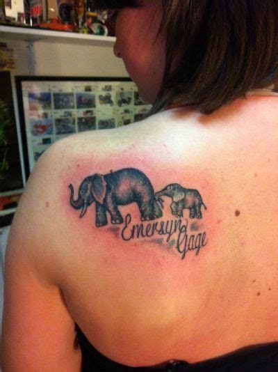 Yahweh, name for the god of the israelites, representing the biblical pronunciation of 'yhwh,' the hebrew name revealed to moses in the book of the name yhwh, consisting of the sequence of consonants yod, heh, waw, and heh, is known as the tetragrammaton. 57 Stylish Elephant Shoulder Tattoo | Tattoo for son ...