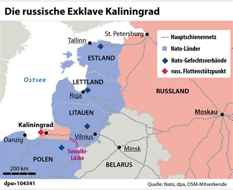 russische exklave in europa wie gefährlich wird der kaliningrad konflikt business insider
