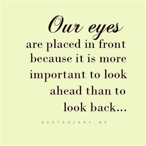 Quotes Eyes Important Look Ahead Vision Stickers Pinterest