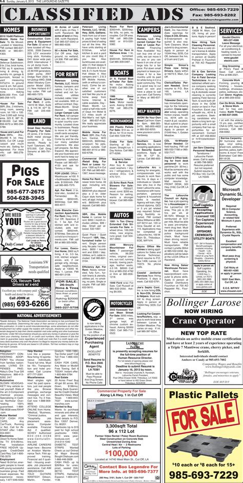 Bollinger Larose - The Lafourche Gazette