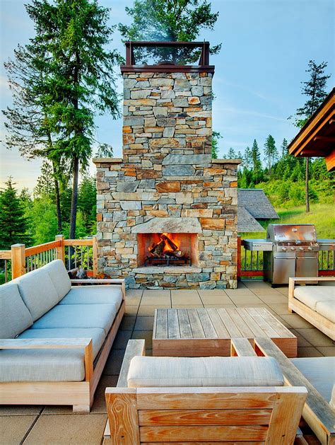 25 Deck With Fireplace Ideas That Will Huge This Year Jhmrad