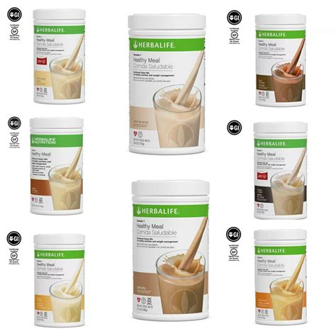 New Herbalife Formula 1 Healthy Meal Shake Mix 750g 8 Flavors Free