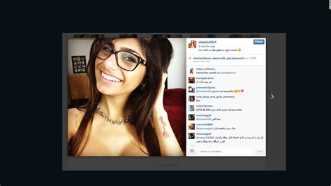 mia khalifa lebanese porn star gets death threats cnn