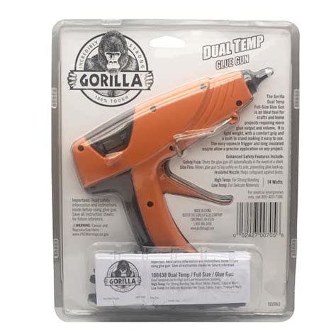 Gorilla® Dual Temp Full Size Hot Glue Gun Michaels