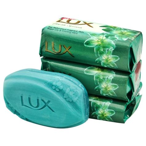 Lux Fresh Splash Bar Soap With Cooling Mint And Water Lily 150 G Pack Of