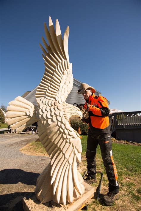 Chainsaw Carving By Paul Is A Professional Chainsaw Carver In The York