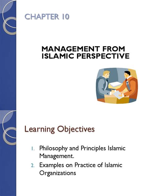 A comparative study between islamic and conventional perspective. Management From Islamic Perspective
