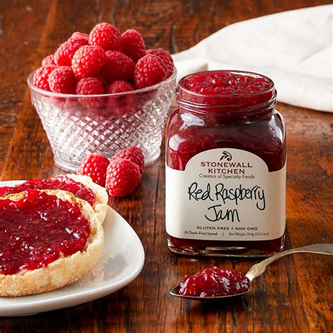 Red Raspberry Jam Jams Preserves And Spreads Stonewall Kitchen