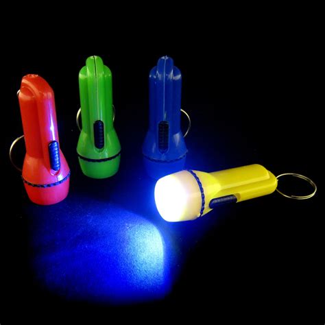Led Flashlight Keychains 12 Count Rebeccas Toys And Prizes