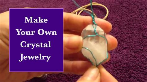 How To Make Crystal Jewelry Youtube