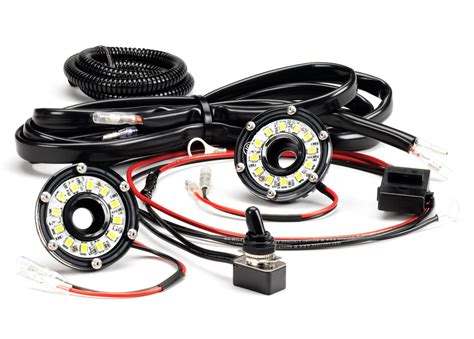 KC HiLites Dual Cyclone LED Universal Under Hood Lighting Kit