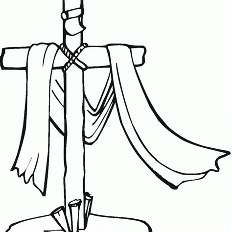 Crucifixion Coloring Page Coloring Pages