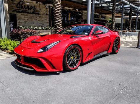© 2021 all rights reserved time.am. Ferrari f12 Berlinetta novitec outside the mall. First ...