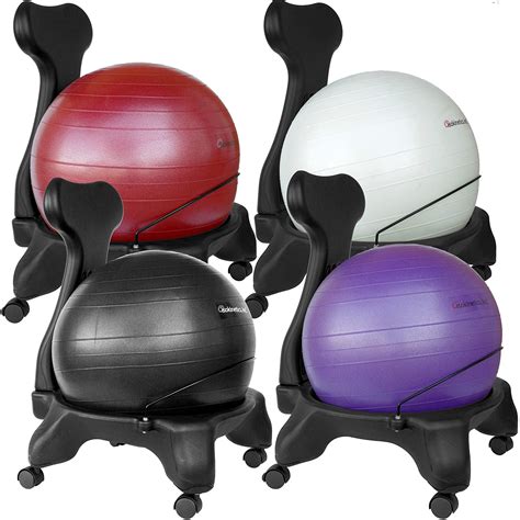 Homedecorationz Stability Ball Chair Pics