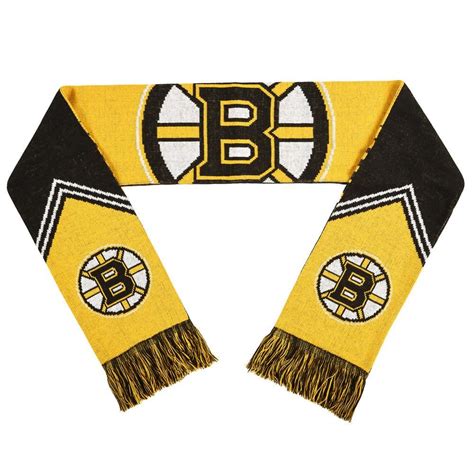 Boston Bruins Scarf Reversible Stripe 2016 Boston Bruins Bruins