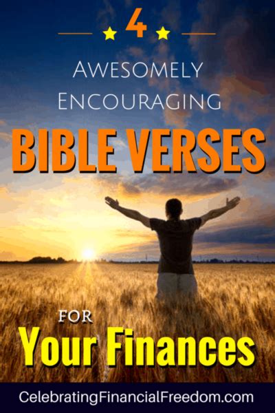 4 Awesomely Encouraging Bible Verses For Your Finances