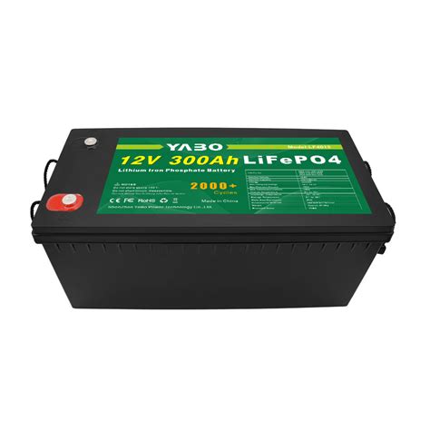 Longer Lifespan 12v 300ah Discharge Current Lifepo4 Battery With