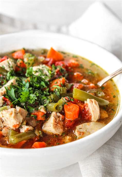 Instant Pot Chicken And Vegetable Soup The Whole Cook