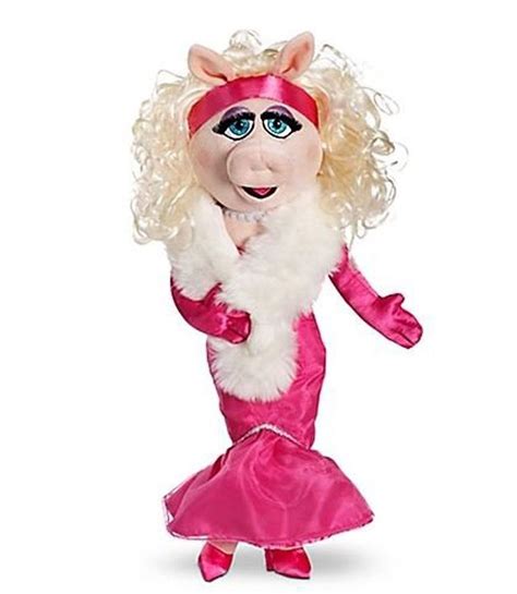 The Muppets Exclusive 19 Deluxe Plush Figure Miss Piggy Pink Evening