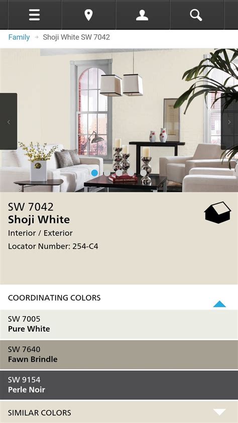 Sw 7042 Shoji White Interior Paint Colors Shoji White New Homes