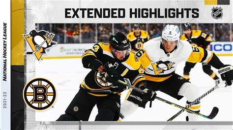 Pittsburgh Penguins Vs Boston Bruins Feb 8 2022 Highlights Youtube