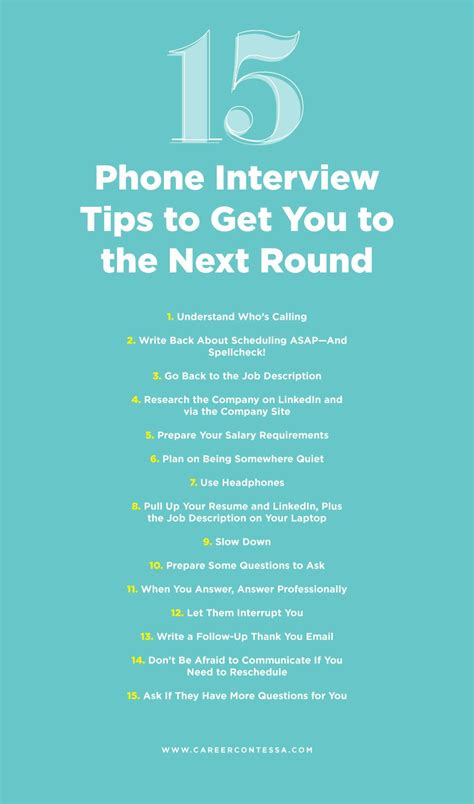 31 Phone Interview Tips That Will Secure A Second Interview Career