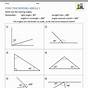 Find The Missing Angle Measure Worksheets