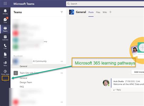 Microsoft Teams With Microsoft 365 Learning Pathways Microsoft Tech