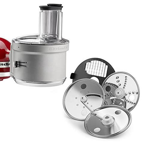 Add the kitchen aid ksm2fpa food processor attachment to your accessory collection. New KitchenAid KSM2FPA Food Processor Attachment with ...
