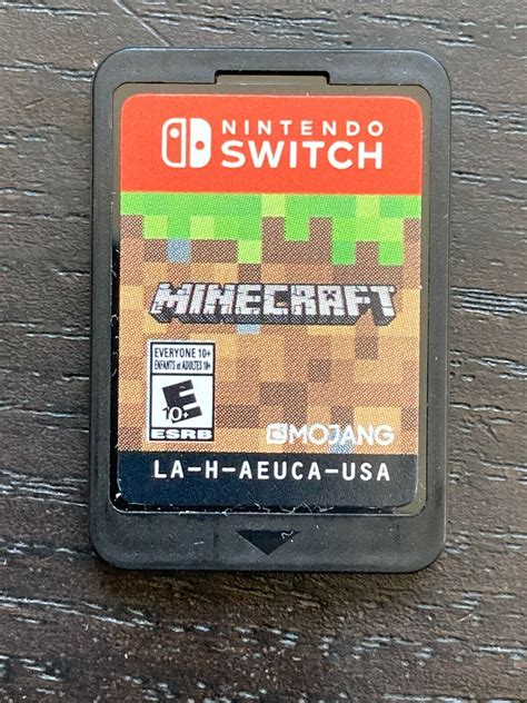 Minecraft Nintendo Switch 2018 Cartridge Only 45496420611 Ebay
