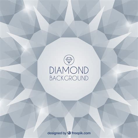 Premium Vector Abstract Diamond Background