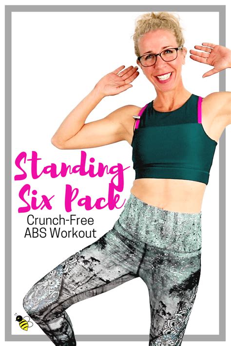 Standing Six Pack Stackable Crunch Free Body Sculpting Workout No
