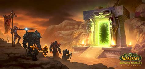 World Of Warcraft The Burning Crusade Classic The Dark Portal Etsy