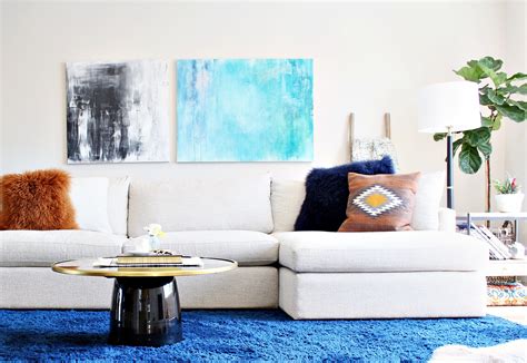How to Decorate A Large Wall | Space + Habit