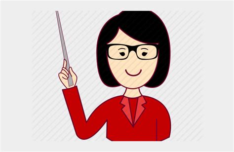 Glasses Clipart Teacher Female Asian Teacher Clip Art Cliparts