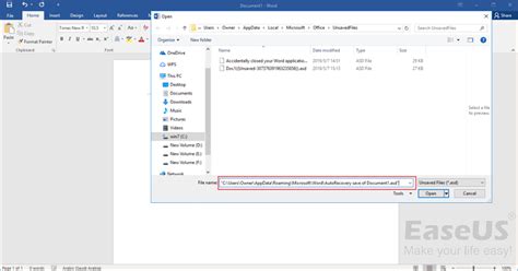 To find a lost document: 5 Ways to Recover Unsaved/Deleted Word Document Windows 10 ...