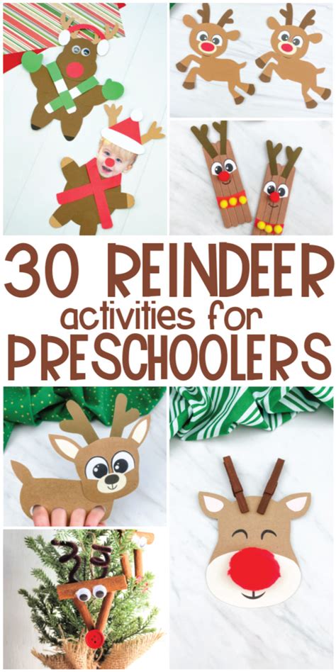 30 Fun Preschool Reindeer Activities