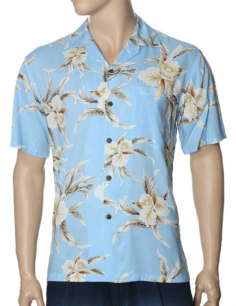Kaeo Orchid Hawaiian Aloha Shirt Aloha Shirts Club