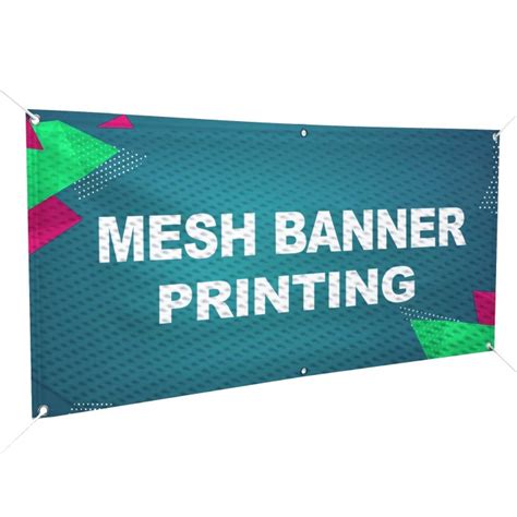 Mesh Banner White Meshwhite