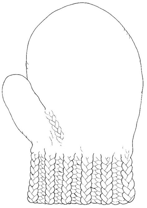 Mittens Drawing at GetDrawings | Free download