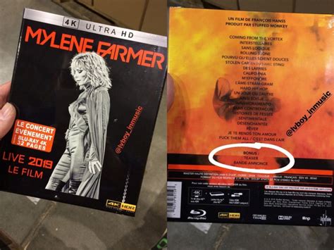 « l'âme dans l'eau » : Concert Mylene Farmer Live 2019 Streaming - Farmer Foto ...