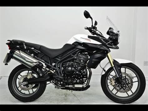 Transform your ride simply the best. Triumph Tiger 800 XR White 2011 - YouTube