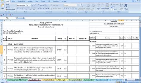 Bill of quantities excel template is also useful if you are creating reports in which you need to be able to generate income figures. Bill of Quantities (BOQ) plays a vital role in efficient construction management. | Proposal example